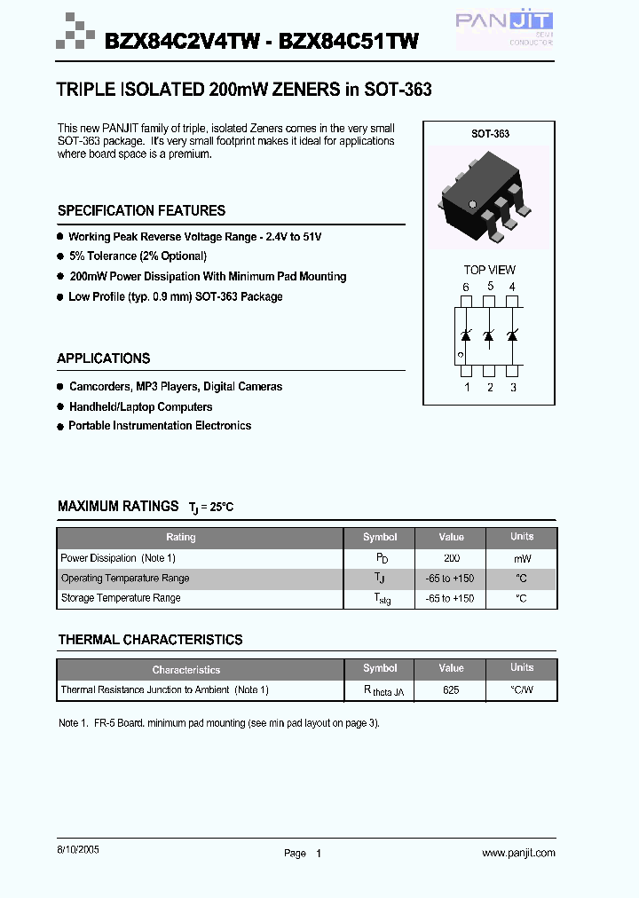 BZX84C39TW_6415488.PDF Datasheet