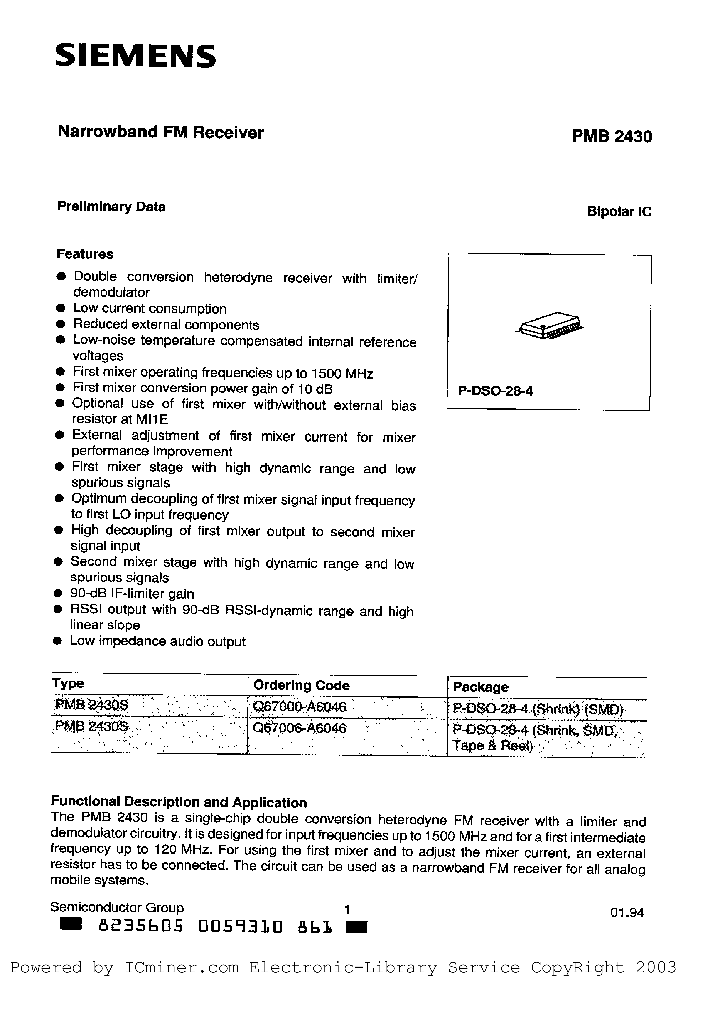 PMB2430S_6416777.PDF Datasheet