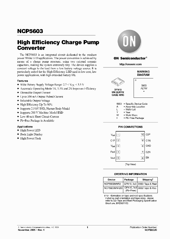 NCP5603MNR2_6417580.PDF Datasheet