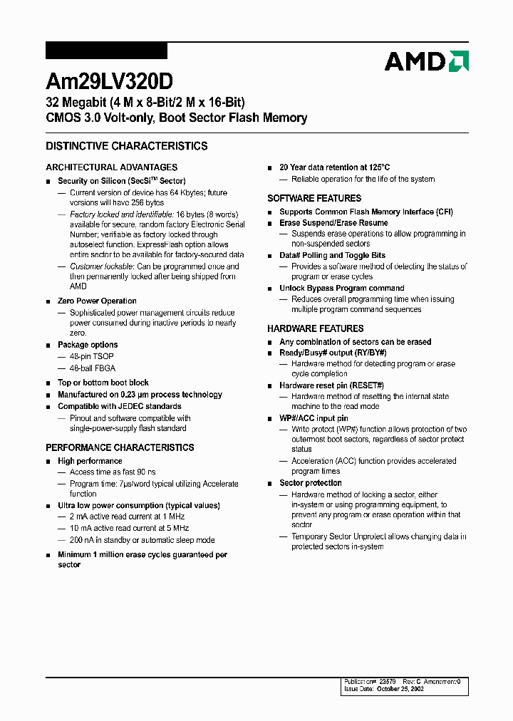 AM29LV320DB90EC_6427725.PDF Datasheet