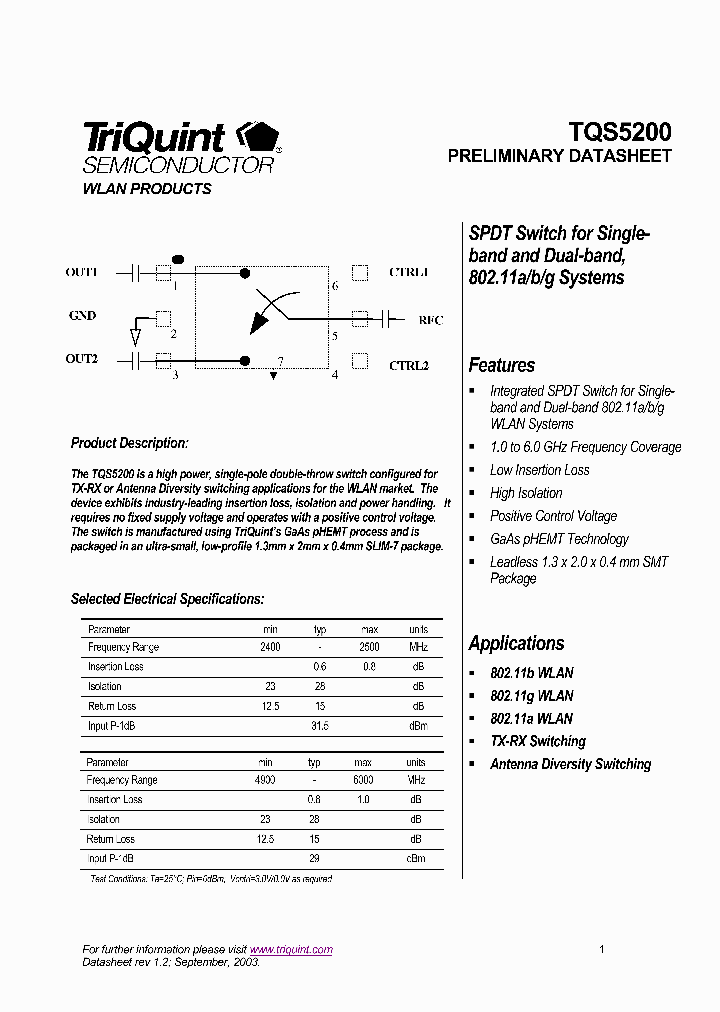 TQS5200_6429161.PDF Datasheet