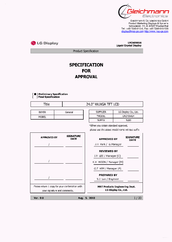 LM240WU4-SLB3_6431857.PDF Datasheet