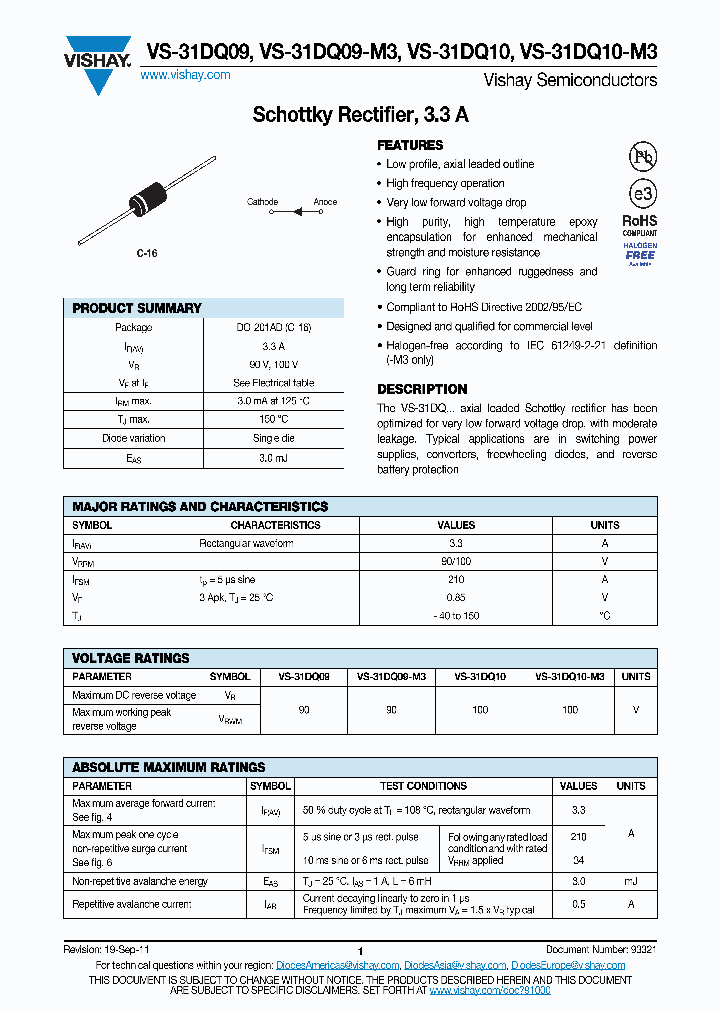 VS-31DQ09-M3_6432367.PDF Datasheet