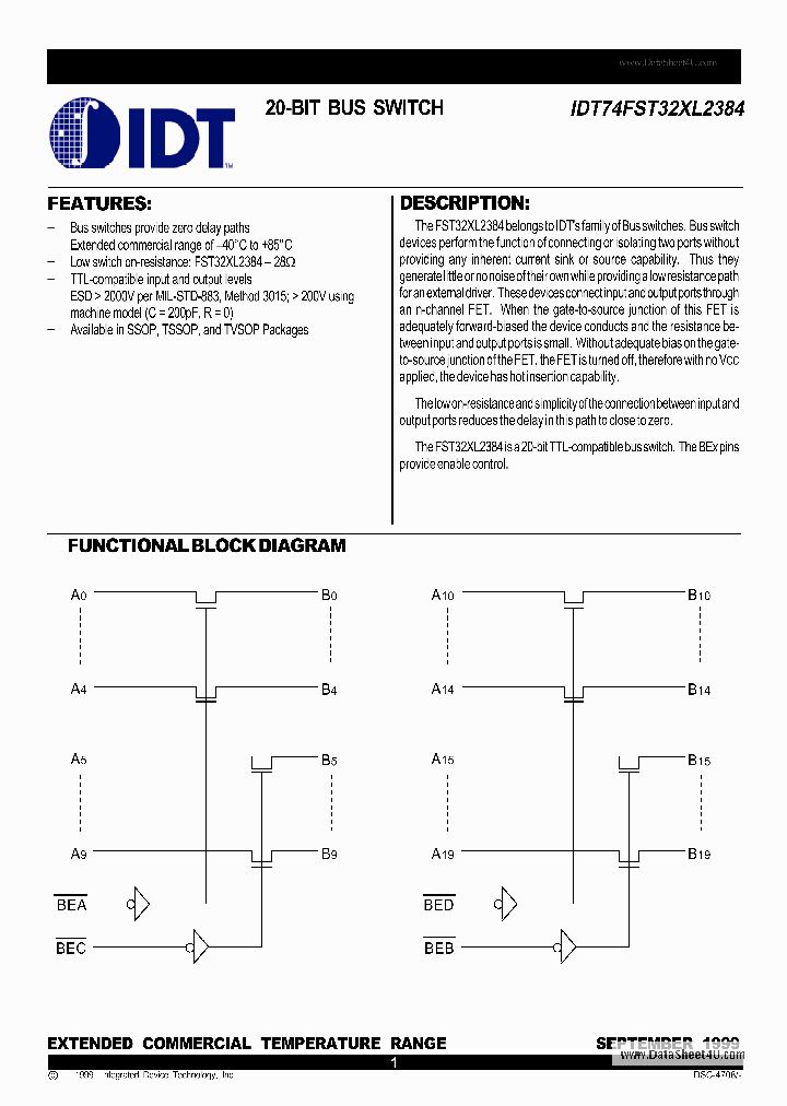 IDT74FST32XL2384_6434106.PDF Datasheet