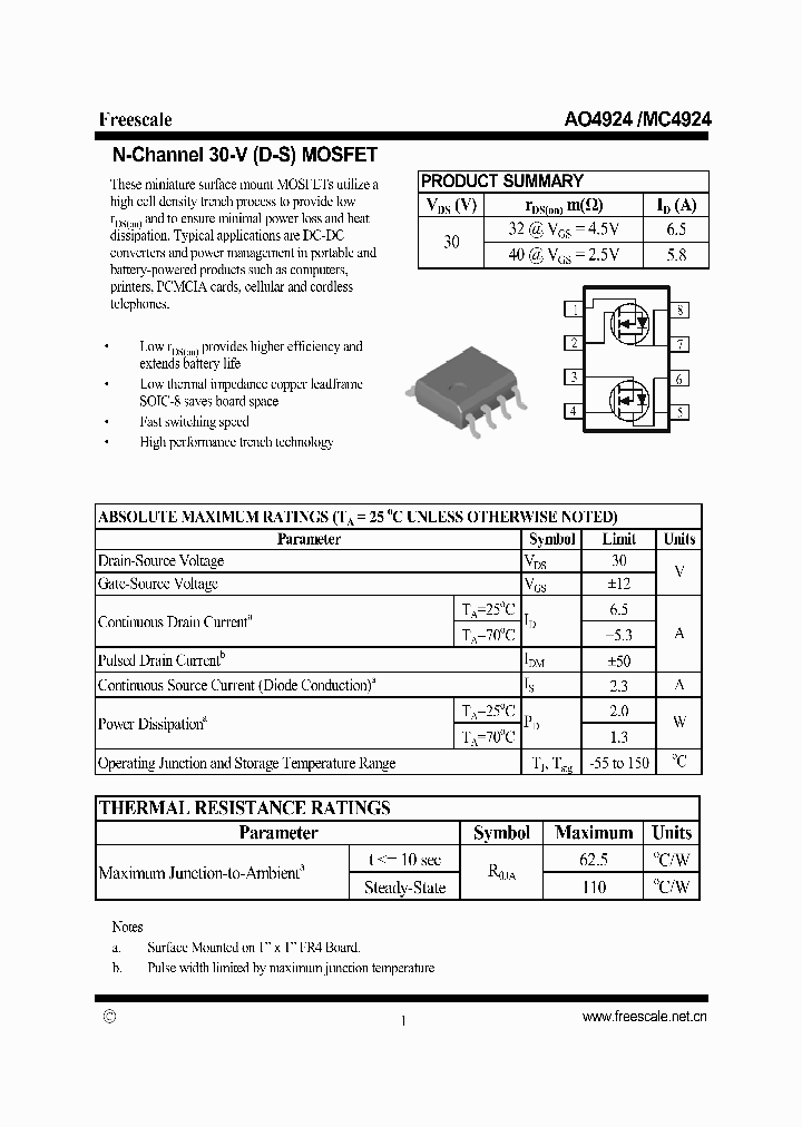 AO4924_6433958.PDF Datasheet