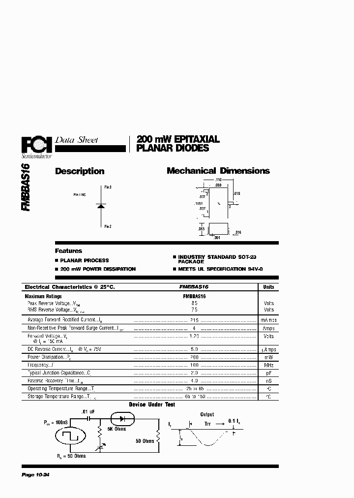 FMBBAS16_6438411.PDF Datasheet