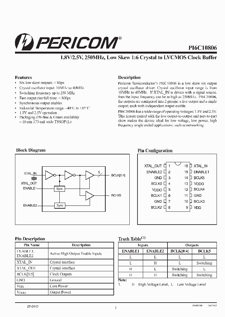 PI6C10806_6441379.PDF Datasheet