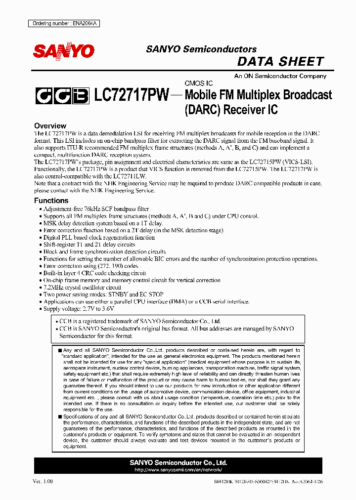 LC72717PW_6444020.PDF Datasheet