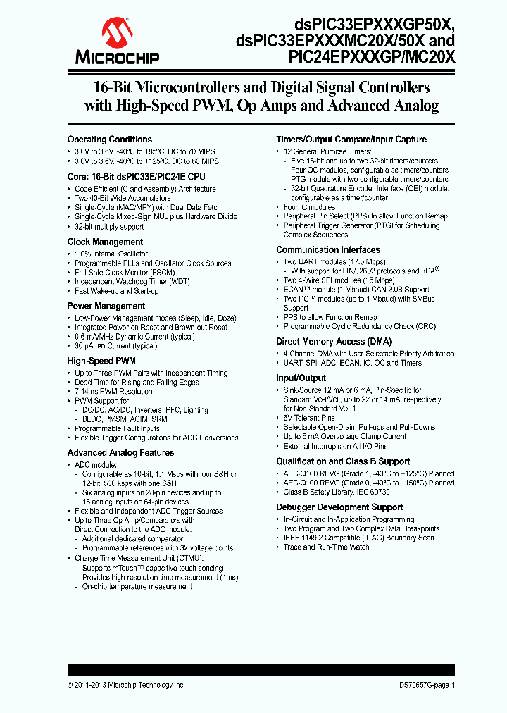 DSPIC33EP128MC504_6450272.PDF Datasheet