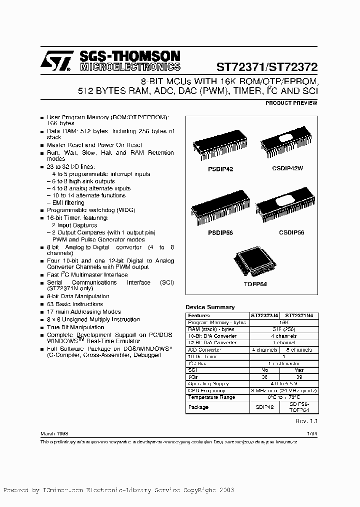 ST72371N4B1XXX_6452331.PDF Datasheet
