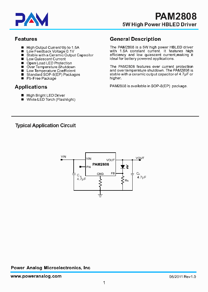 PAM2808BLBR_6452352.PDF Datasheet
