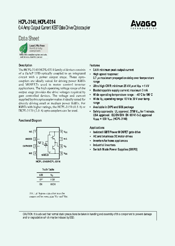 HCPL-0314_6460379.PDF Datasheet