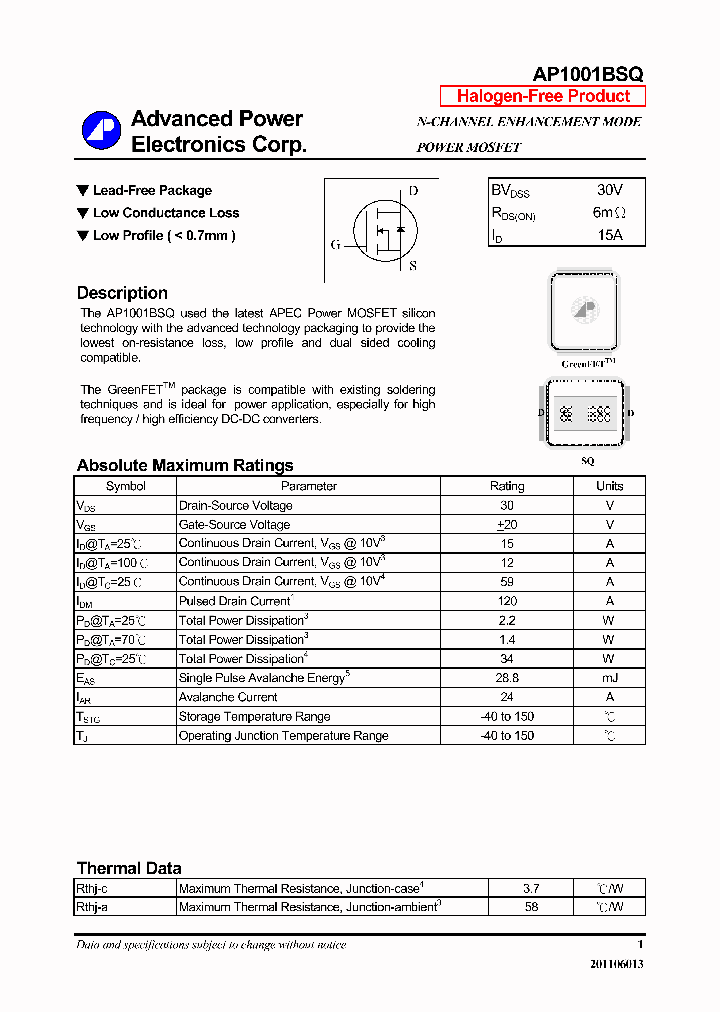 AP1001BSQ_6462840.PDF Datasheet