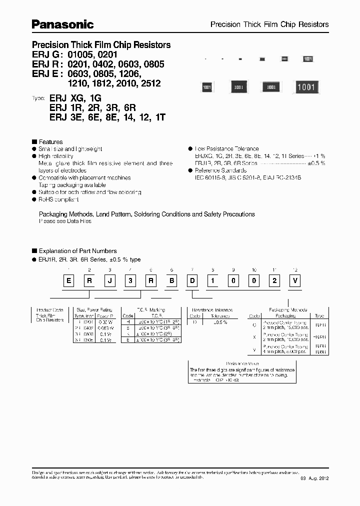 ERJ-6ENF1001V_6465399.PDF Datasheet