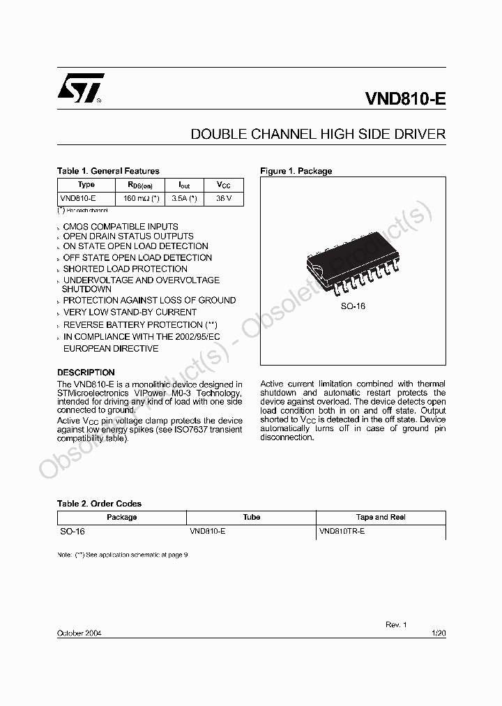 VND810-E_6466412.PDF Datasheet