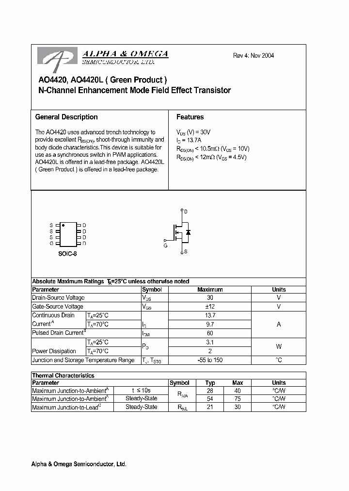 AO4420_6468207.PDF Datasheet