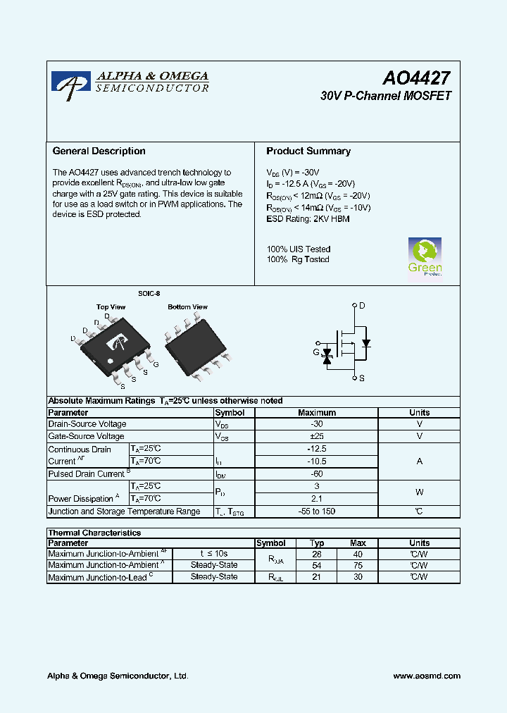 AO4427_6468235.PDF Datasheet
