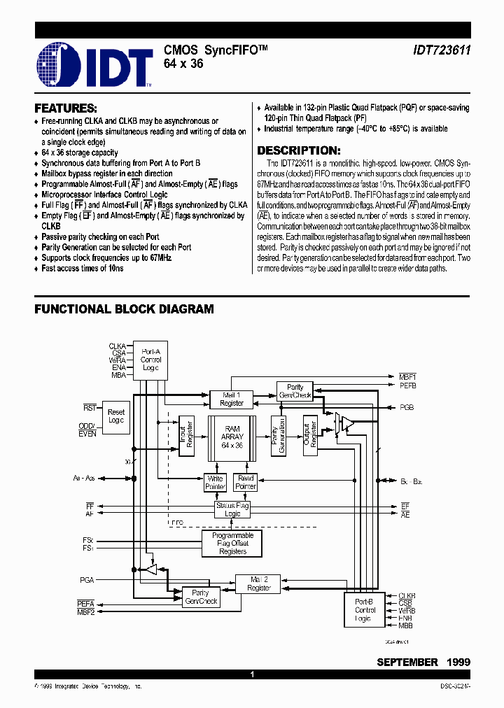 IDT723611L30PQF_6462235.PDF Datasheet