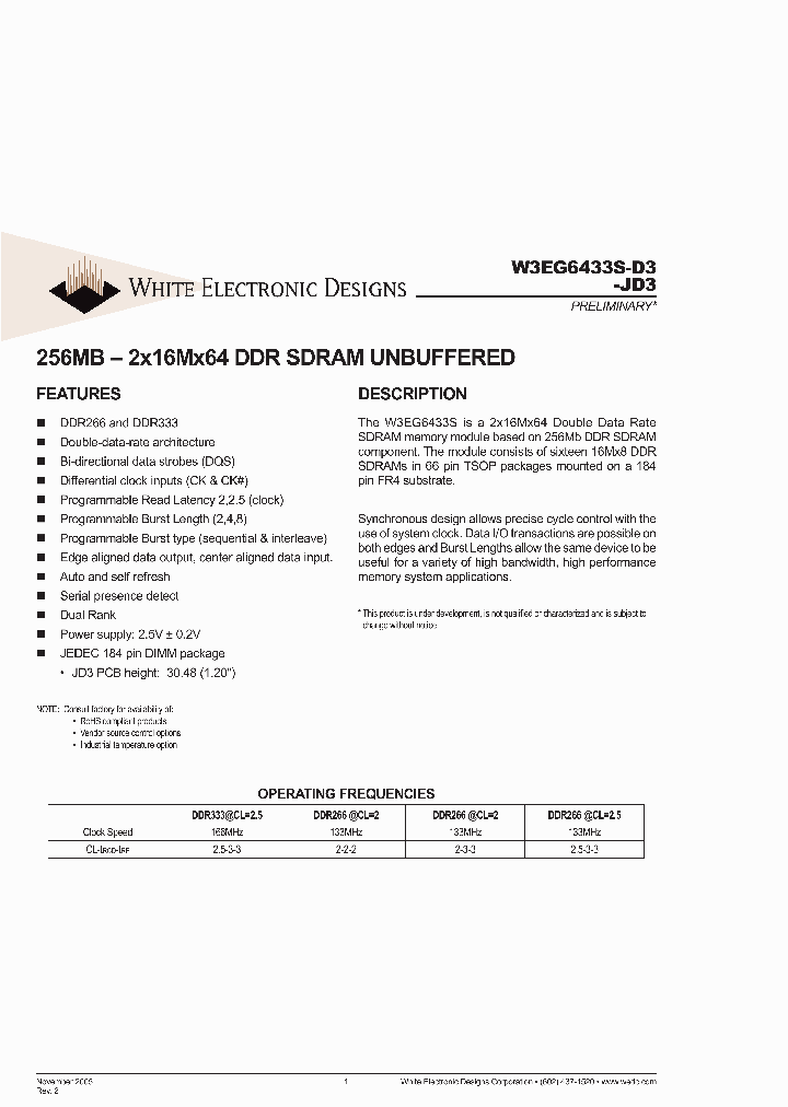 W3EG6433S-JD3_6472325.PDF Datasheet