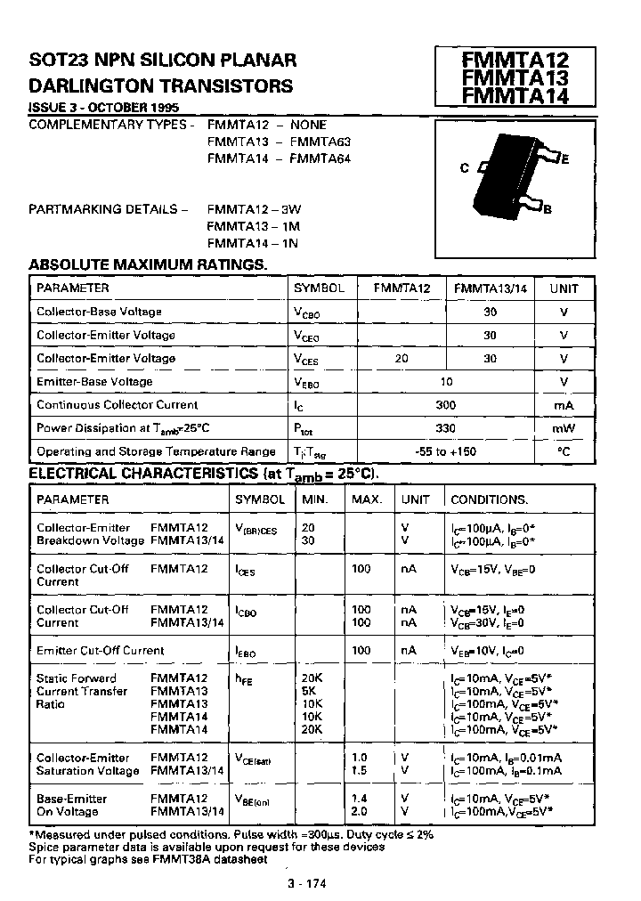 FMMTA13TA_6476515.PDF Datasheet