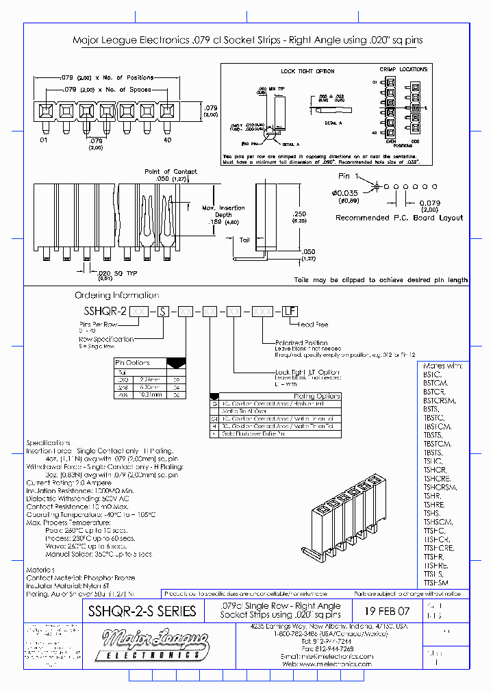 SSHQR-2-S_6478465.PDF Datasheet