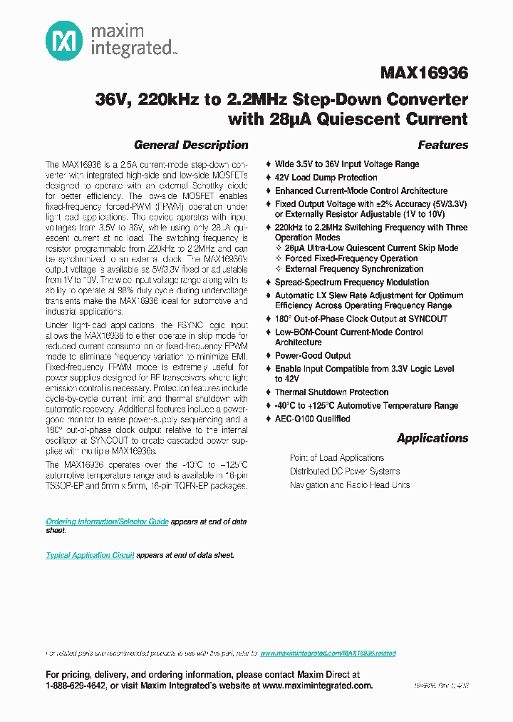 MAX16936RATEA_6480926.PDF Datasheet