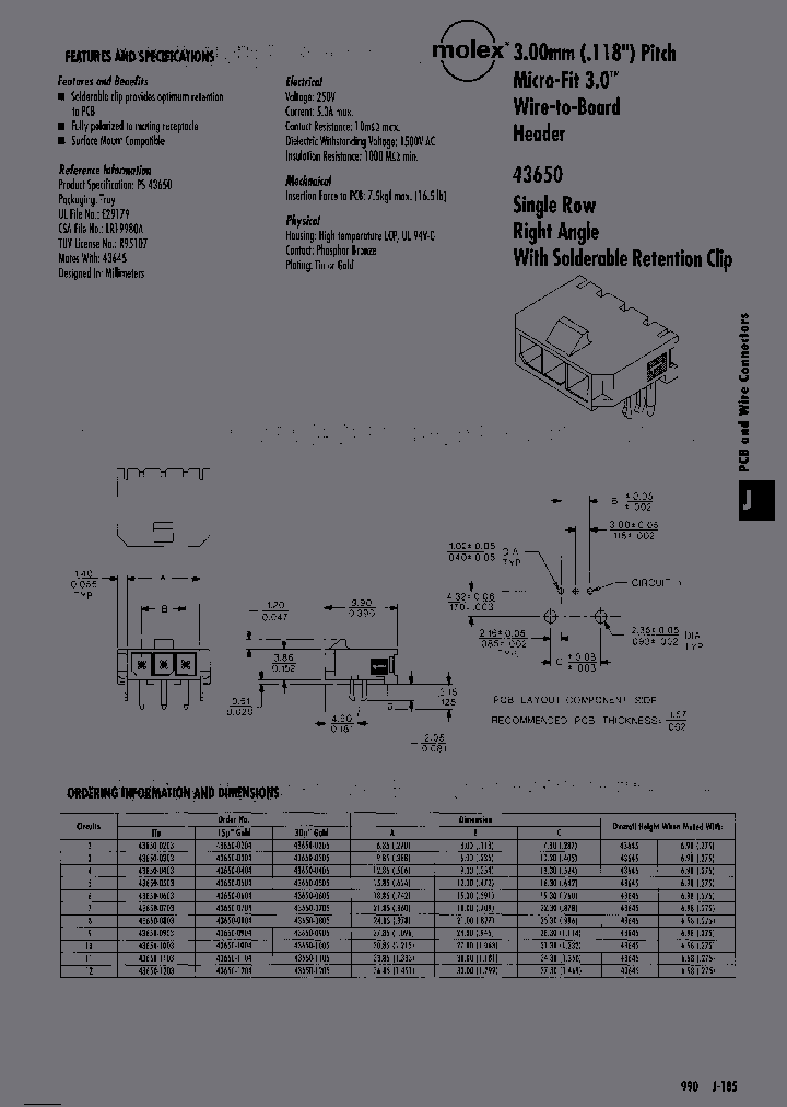43650-0403_6482147.PDF Datasheet