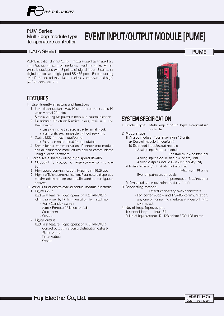 EDS11-167A_6482071.PDF Datasheet