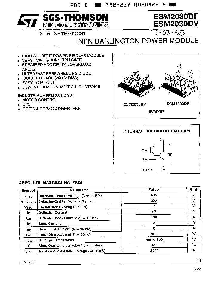 ESM2030DF_6479818.PDF Datasheet