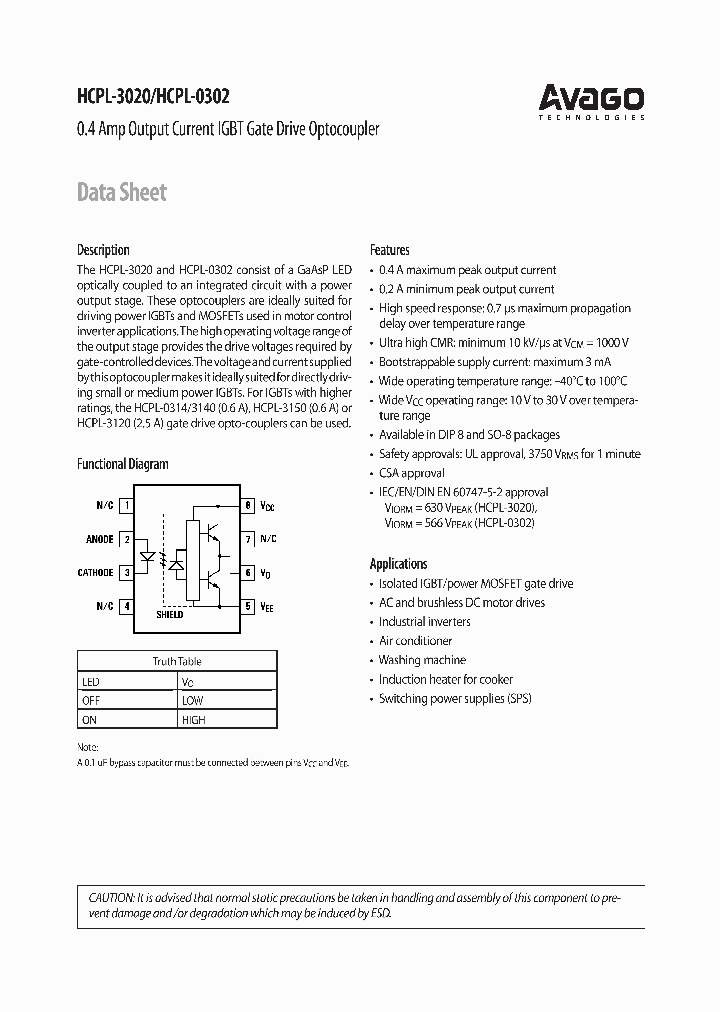 HCPL-0302_6484863.PDF Datasheet