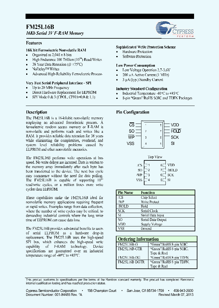 FM25L16B13_6484914.PDF Datasheet