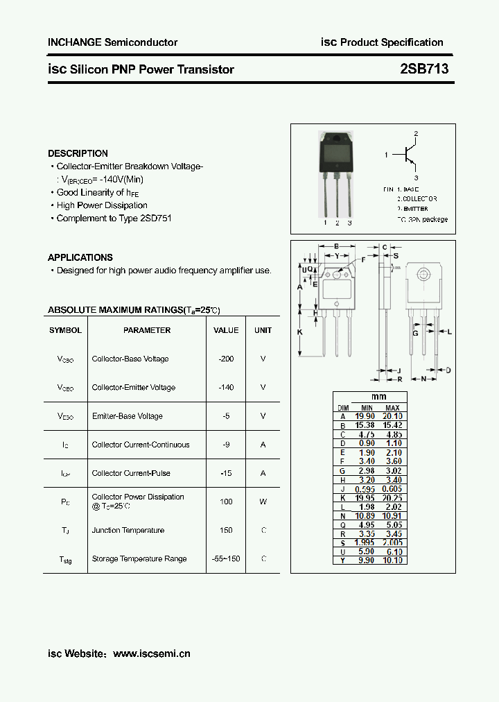 2SB713_6486077.PDF Datasheet