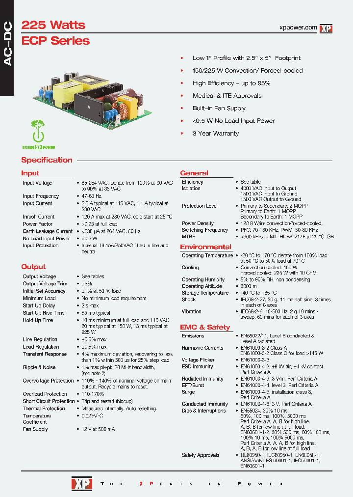 ECP225PS12_6486363.PDF Datasheet