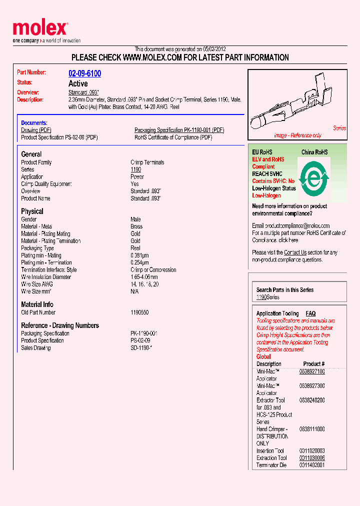 02-09-6100_6492665.PDF Datasheet