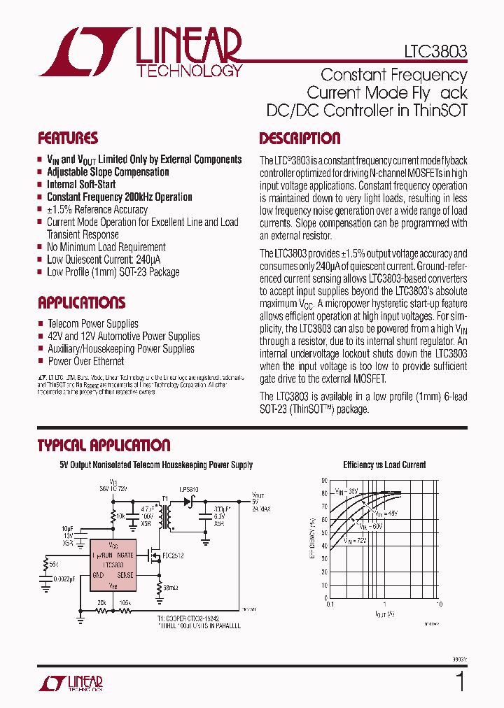 LTC3803IS6TR_6496310.PDF Datasheet