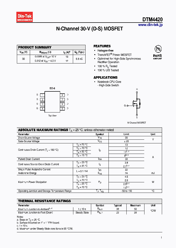 DTM4420_6497836.PDF Datasheet