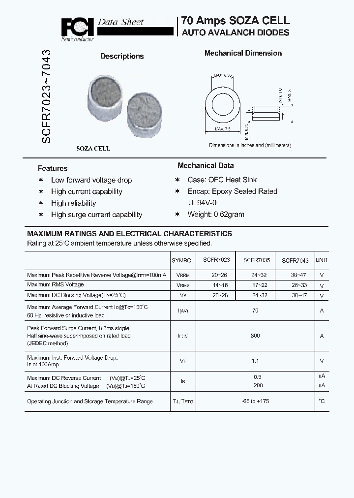 SCFR7023_6500383.PDF Datasheet