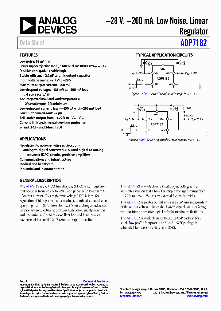ADP7182ACPZ-50-R7_6500487.PDF Datasheet