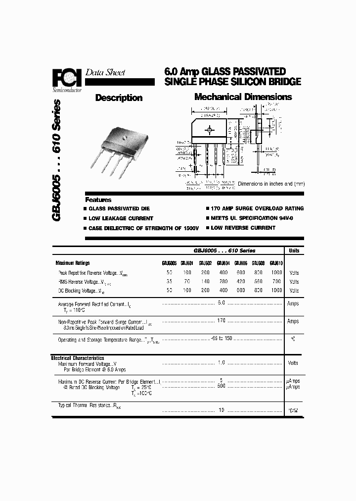 GBJ6005_6500585.PDF Datasheet