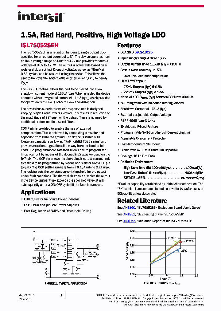 ISL75052SEHFSAMPLE_6501144.PDF Datasheet