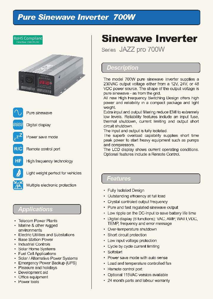 JAZZ700W_6501127.PDF Datasheet