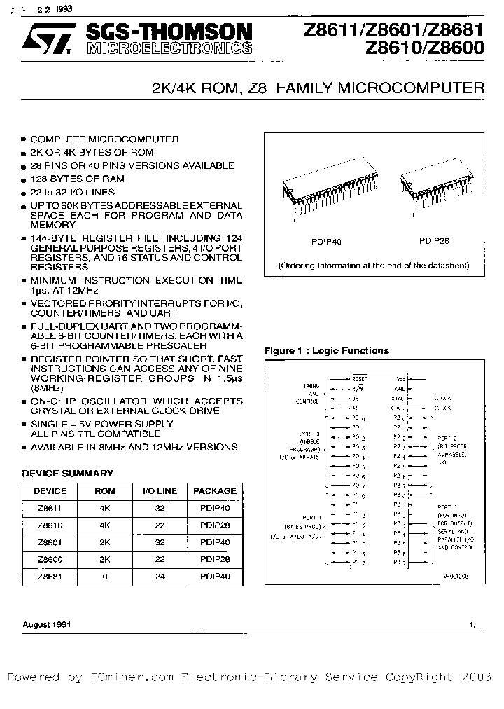 Z8681AB1YN_6499049.PDF Datasheet
