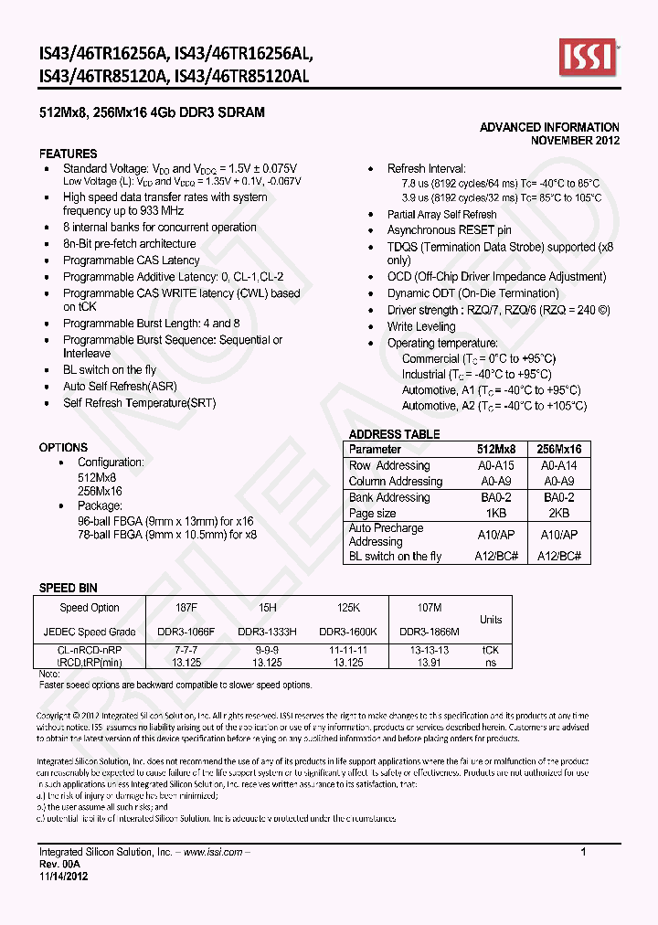 IS43TR16256A_6501983.PDF Datasheet