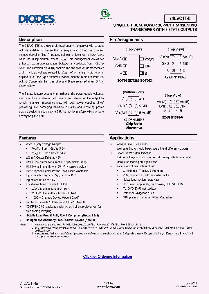 74LVC1T45W6-7_6502619.PDF Datasheet