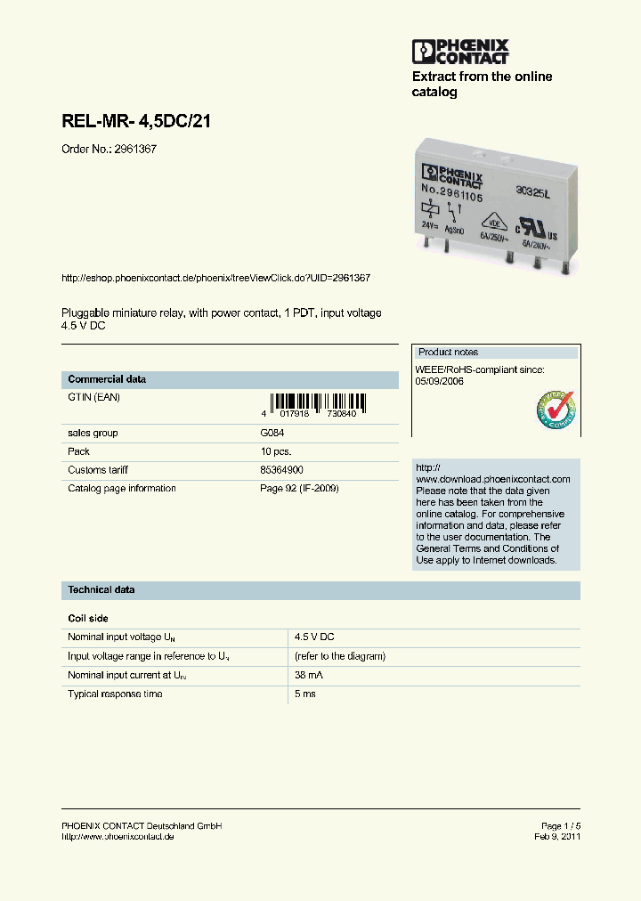 2961367_6502940.PDF Datasheet