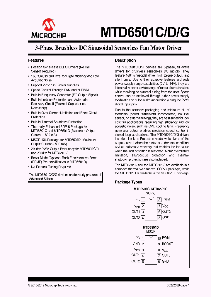 MTD6501G-HC1_6504745.PDF Datasheet