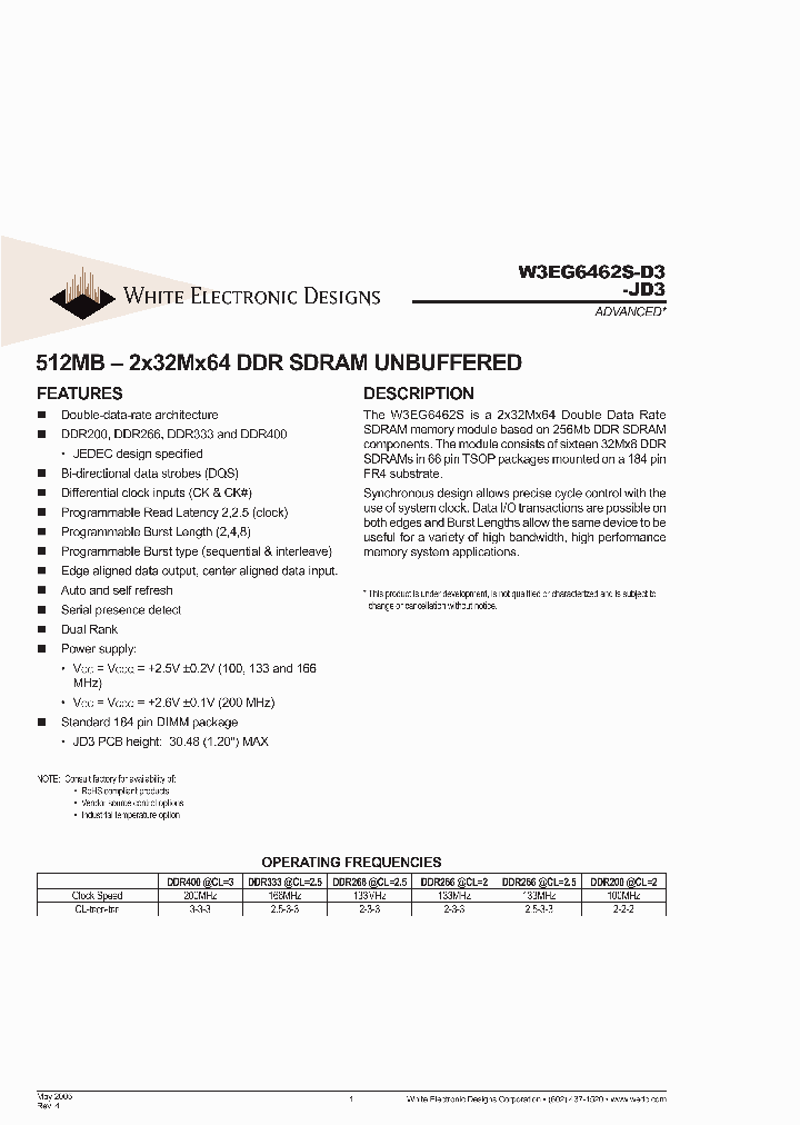 W3EG6462S403D3_6505579.PDF Datasheet