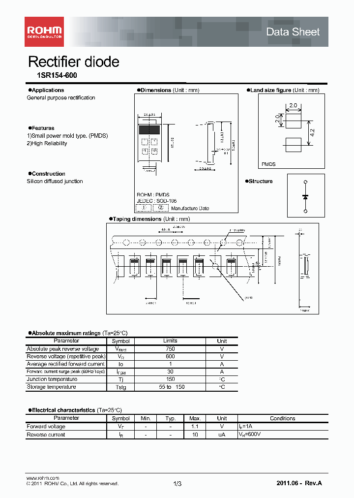1SR154-600TE25_6507769.PDF Datasheet