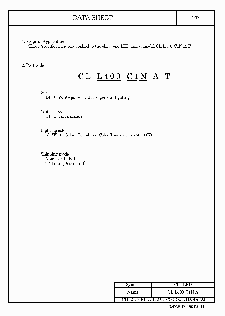 CL-L400-C1N-A-T_6509088.PDF Datasheet