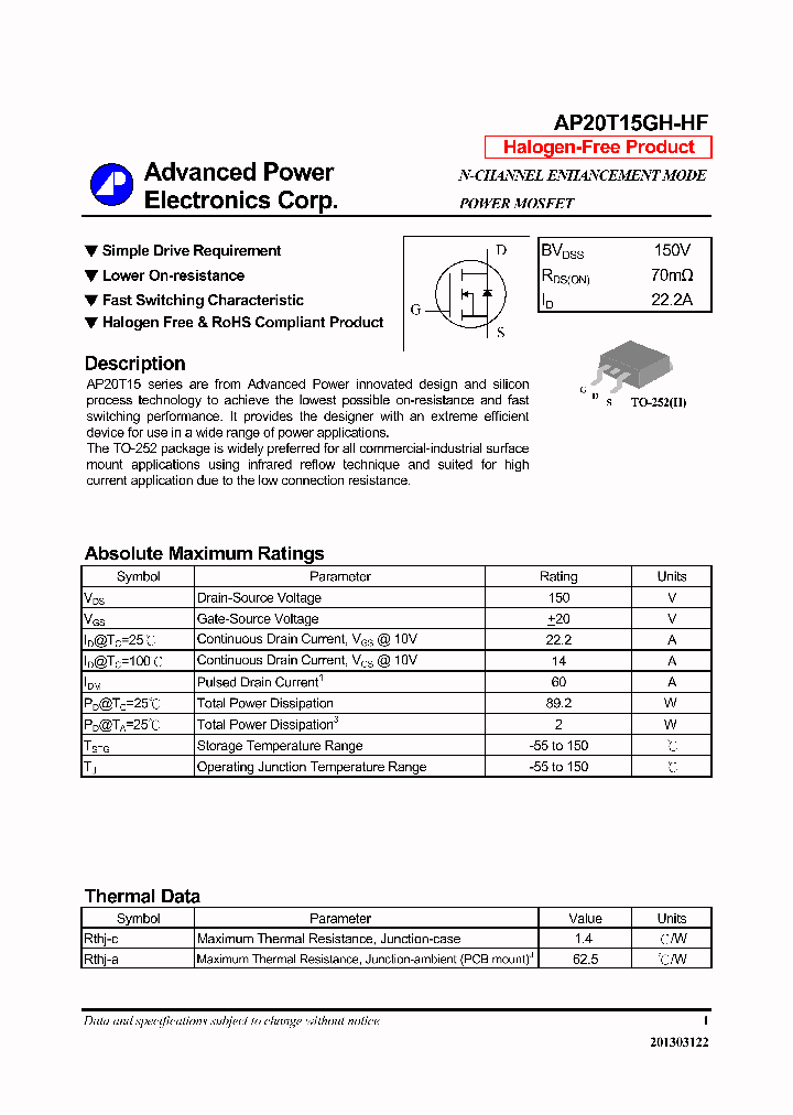 AP20T15GH-HF_6509435.PDF Datasheet